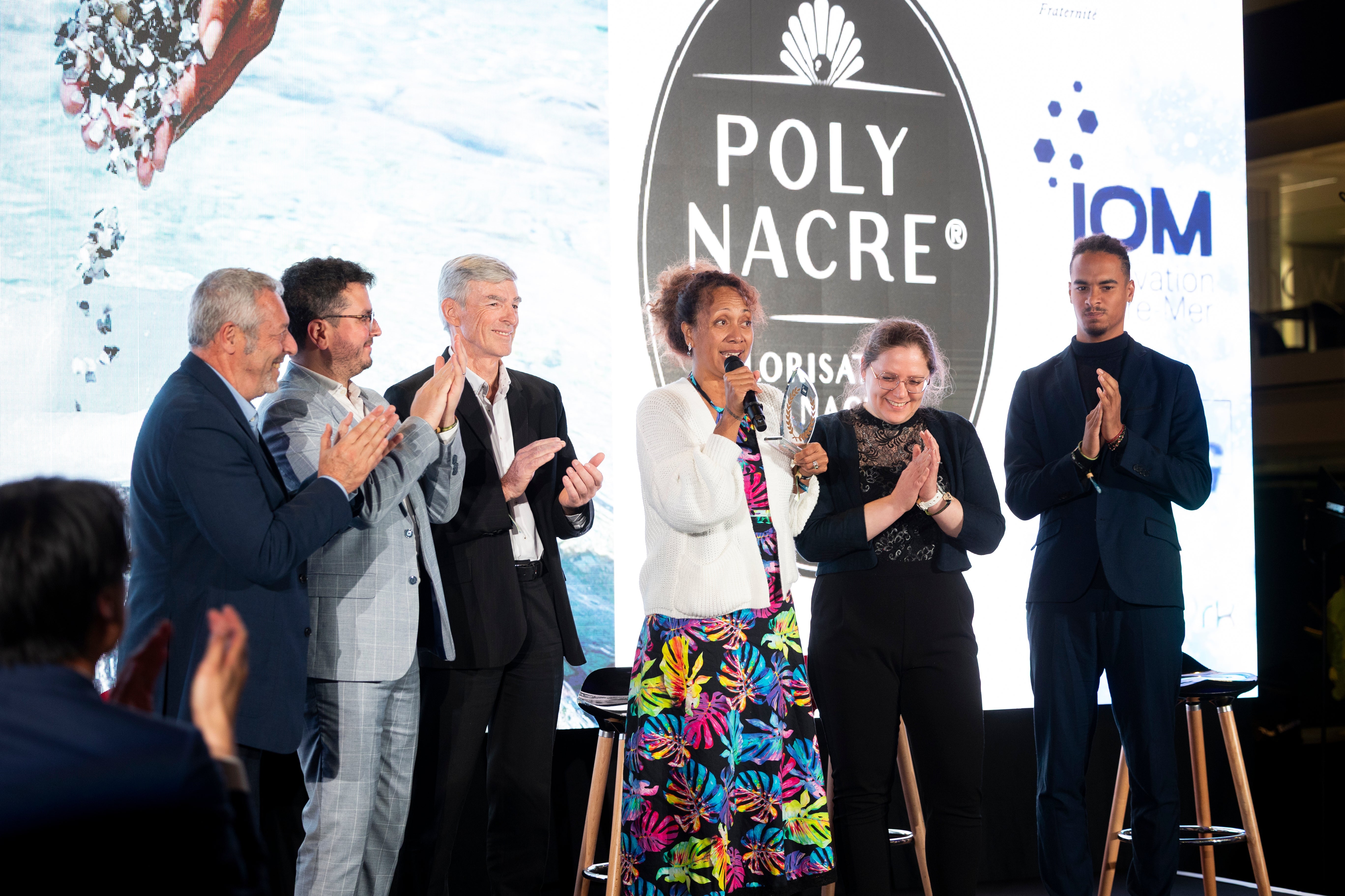 Remise du 1er prix "Or Bleu" de l'innovation Outremer 2025