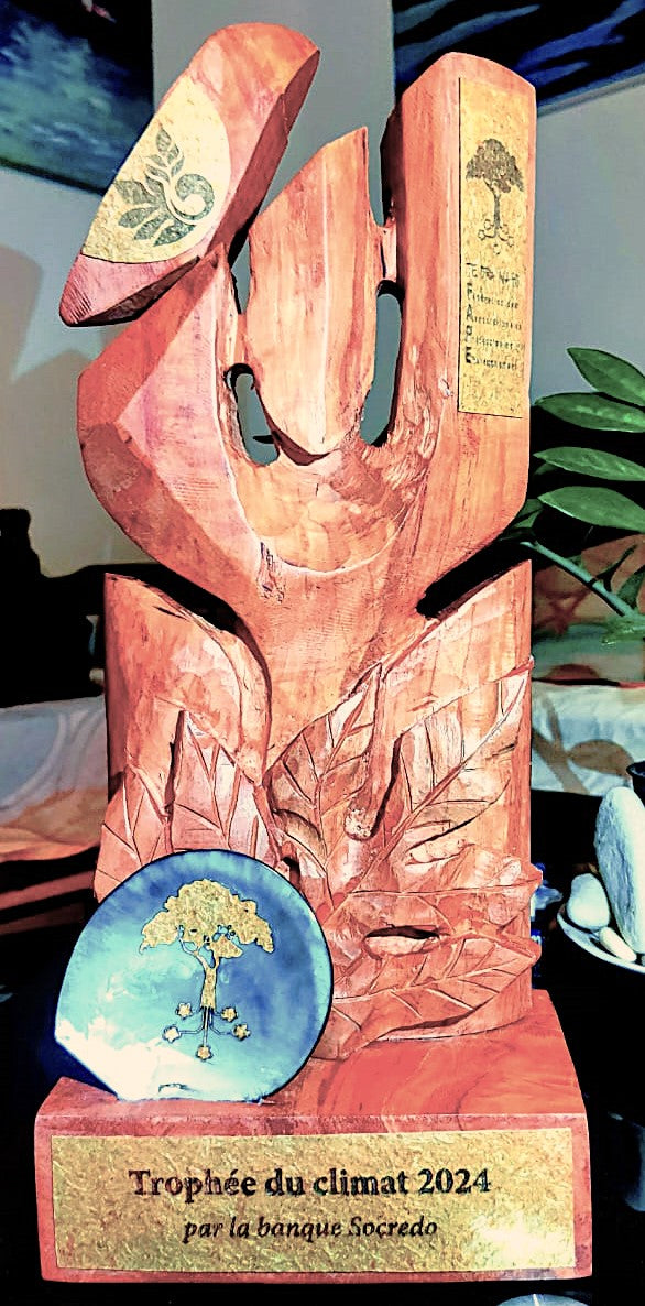 Polynacre reçoit le trophée climat décerné par la FAPE (fédération des associations de protection de l'environnement.